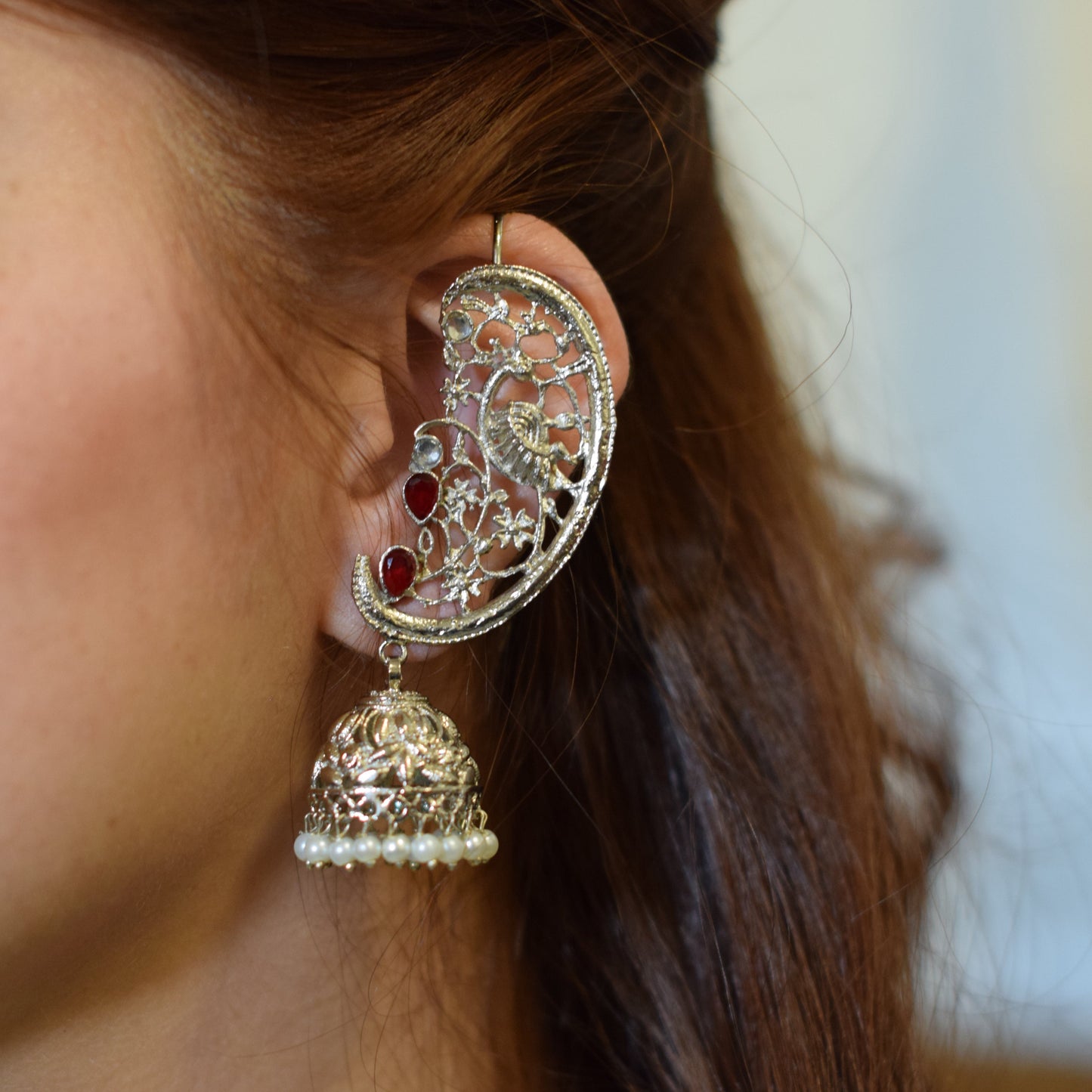 Beautiful Ear Cuff Earrings